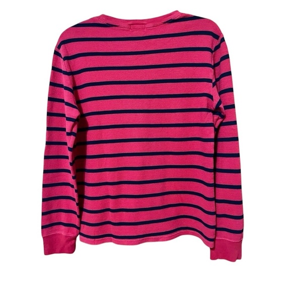 Polo by Ralph Lauren Red/ Black Striped Thermal Size XL - Picture 2 of 6